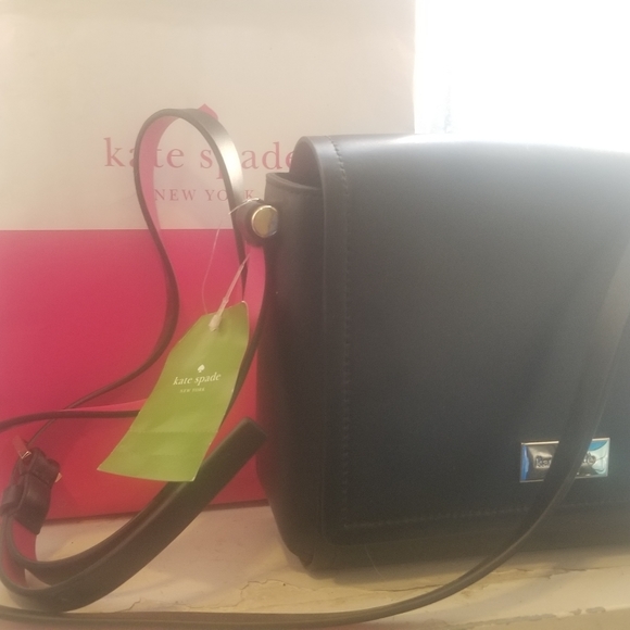 *NWT* Kate Spade Avva Arbour Hill (blk/pink) - Picture 1 of 6